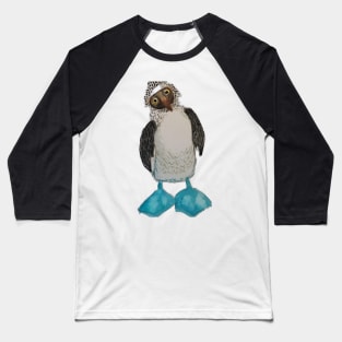 Blue footed booby bird Baseball T-Shirt